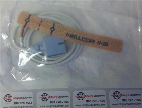 Nellcor Oxisensor II Disposable Neonatal / Adult Sensor N-25 (1 