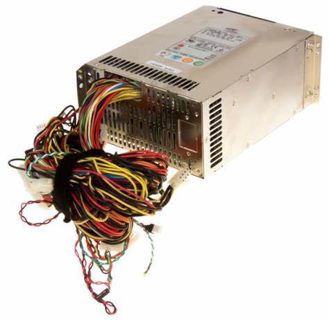 EMACS MRG-6500P 500W Redundant Power Supply W/ 2 Modules - Refubished